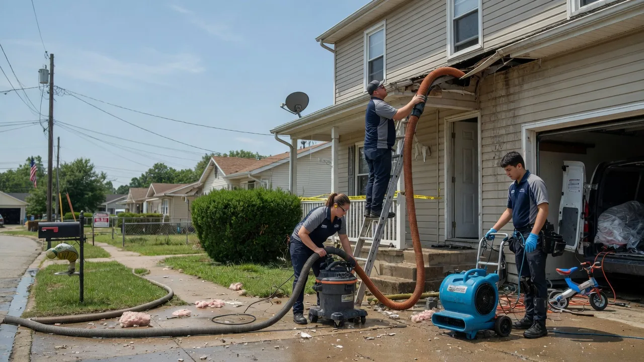 Water Damage Restoration in Burlington, MI near me